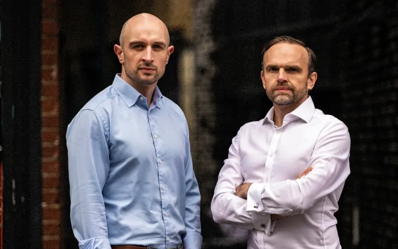 Arondite Founders - Will Blyth (left), Rob Underhill (right)