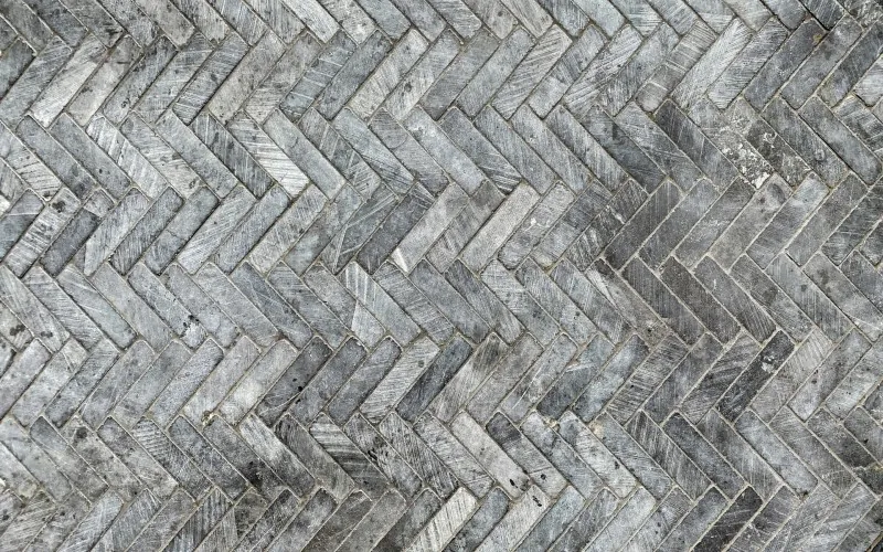 Herringbone flooring. Credit: Jannet Serhan, Unsplash