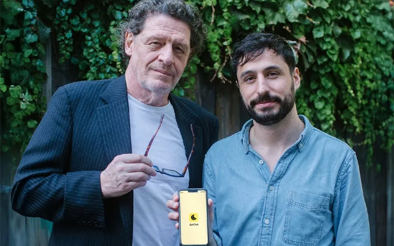 EatClub founders Marco Pierre White and Pan Koutlakis