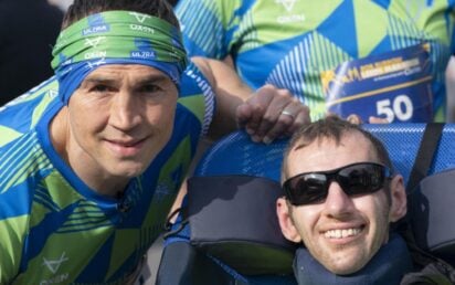 Kevin Sinfield and Rob Burrow