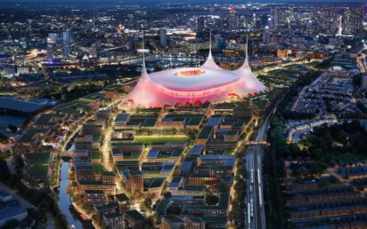 New Manchester United stadium CGI