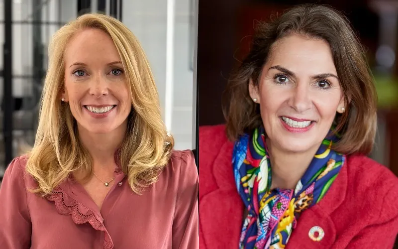 Pippa Begg, CEO of Board Intelligence and Helle Bank Jorgensen, Competent Boards CEO