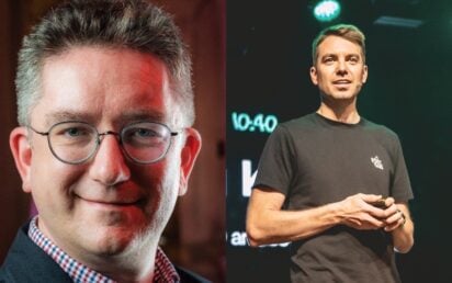 Daniel Finley, CEO of Debenhams Group & Richard Potter, CEO of Peak AI