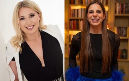 Davina Schonle, CEO of Humanvantage AI and Debbie Wosskow OBE, Co-chair of Invest in Women