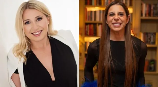 Davina Schonle, CEO of Humanvantage AI and Debbie Wosskow OBE, Co-chair of Invest in Women