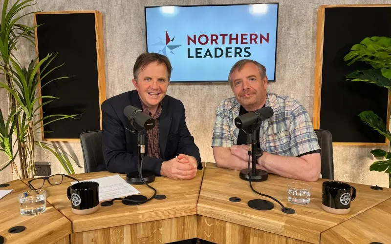 Garry Partington and Chris Maguire on the Northern Leaders podcast
