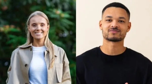 Harri Walsh, head of happiness & health at FlightStory & Steven Bartlett