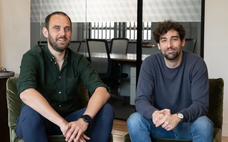 Latent Technology co-founders Jorge del Val and Jack Harmer