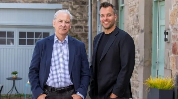Paul Munn, left, of Par Equity and Dave Foreman of Praetura Ventures (credit - SWNS)