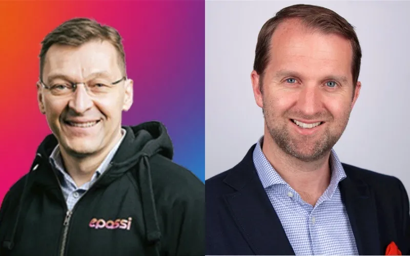 Pekka Rentala, CEO of Epassi Group & Matt Russell, CEO of Zest and Epassi Group UK
