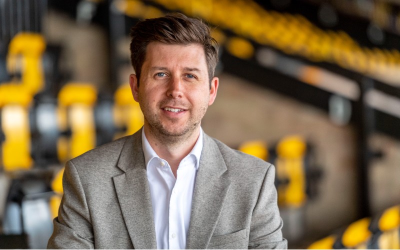 Alex Tunbridge, CEO of Cambridge United