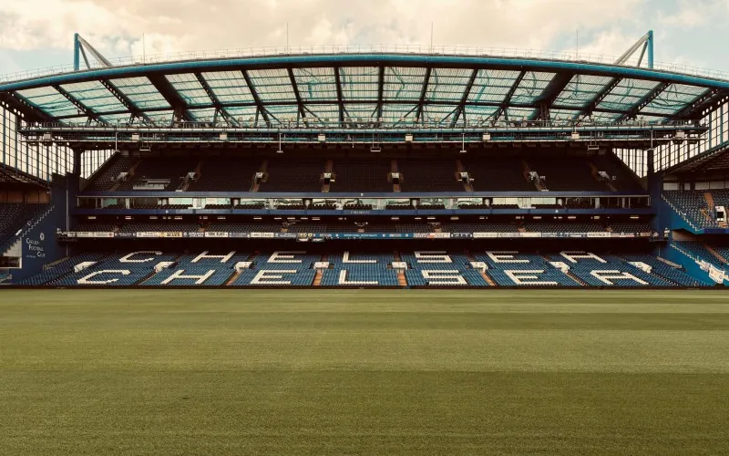 Chelsea's Stamford Bridge ground. Credit: Umberto Andrini, Unsplash