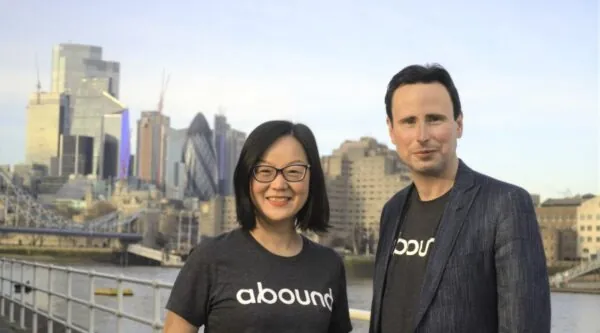 Dr Michelle He (COO) & Gerald Chappell (CEO), co-founders of Abound
