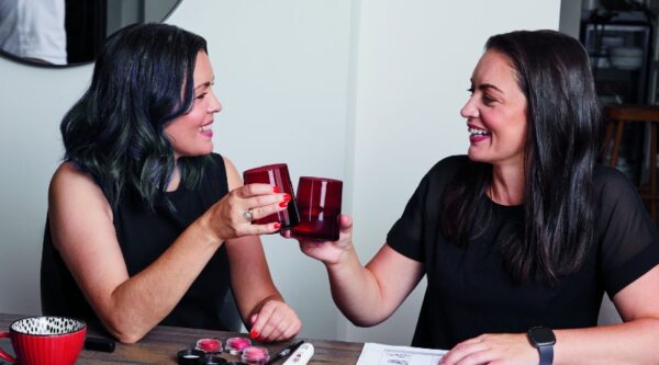 Emma, right, and Sarah Cross of CODE Beautiful