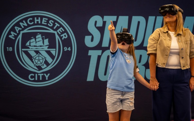 Etihad Stadium tour VR experience