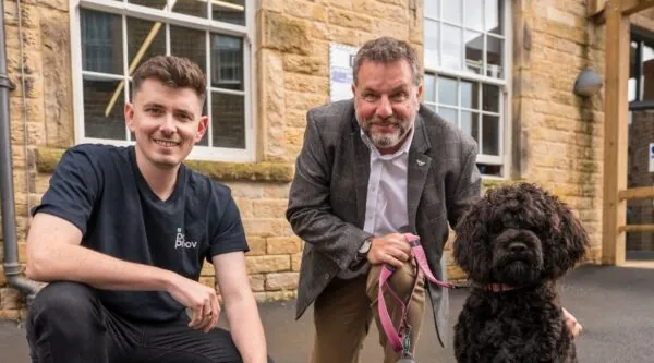 Garry Clarke, co-founder of PetProov & James Butcher, Fhunded Angel investor