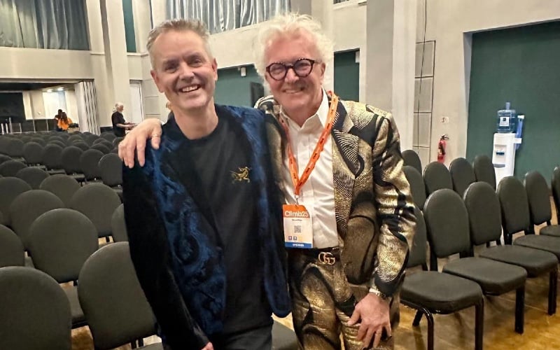 Gordon Bateman at Climb 25