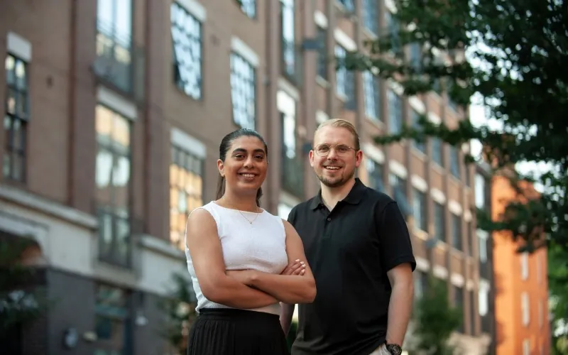 HIVED co-founders Murvah Iqbal and Mathias Krieger