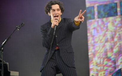 Matty Healy, The 1975. Credit: Ian purple yellow