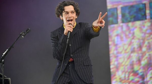 Matty Healy, The 1975. Credit: Ian purple yellow