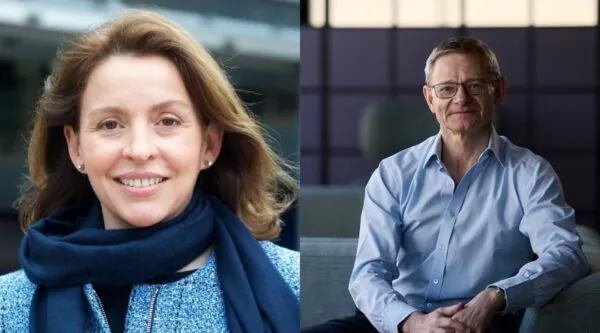Patricia Cobian, VMO2 CFO & Simon Lowth, BT Group CFO
