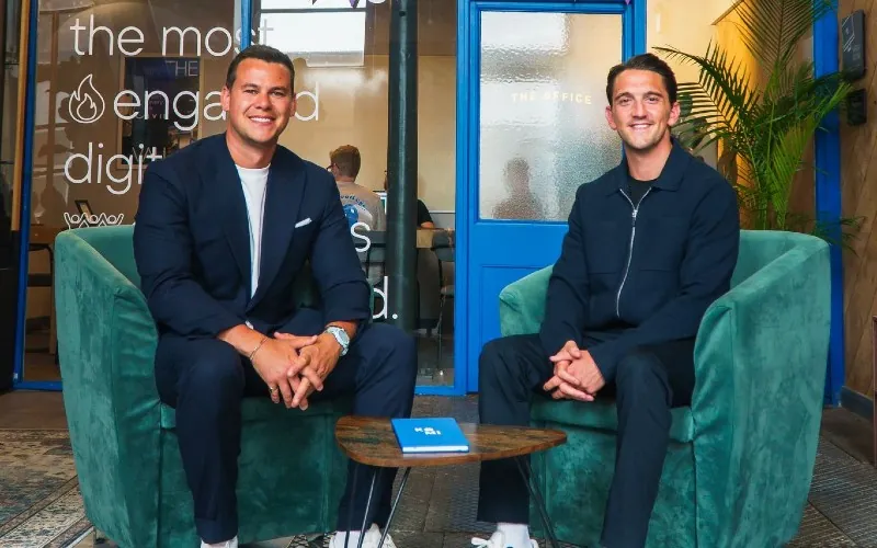 Sam Lenehan, left, and Andrew Trotman, KOMI Group