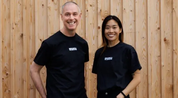 Win-Win CEO Mark Golder and founder Ahrum Pak