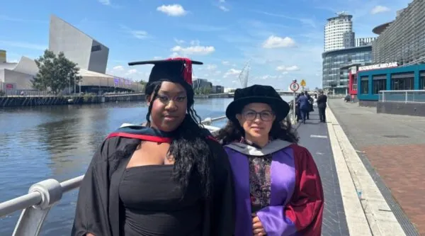 Zinachi Oguntayo and Dr Maria Kutar
