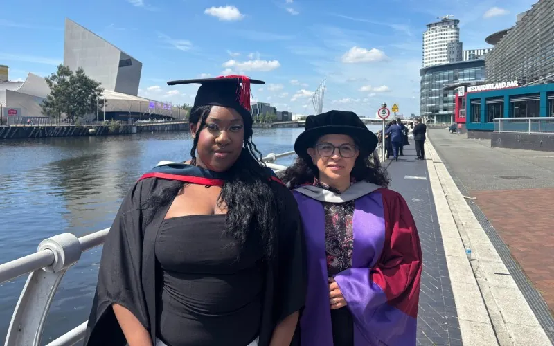 Zinachi Oguntayo and Dr Maria Kutar