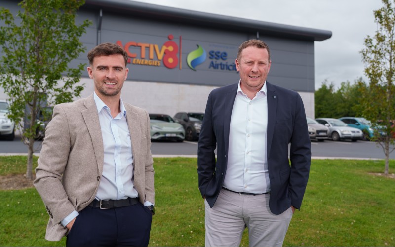 Benedict Ennis, MD of Low Carbon Energy & Ciaran Marron, CEO and Founder of Activ8 Energies