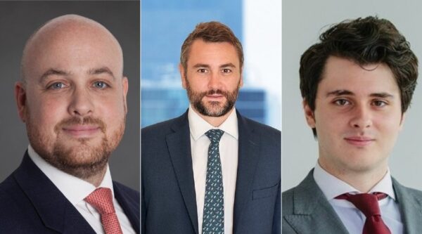 Dominic Emery, Phil Hare and William Tridimas of Guggenheim Securities
