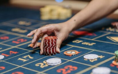 Gambling, casino chips