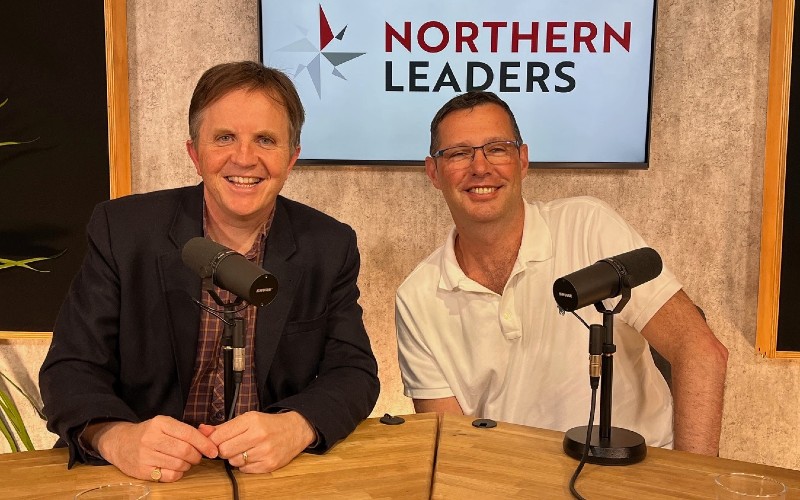Gavin Wheeldon and Chris Maguire Northern Leaders podcast