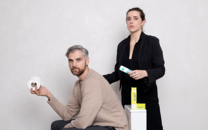 Giorgia Granata and Eli Khrapko, co-founders of Wype