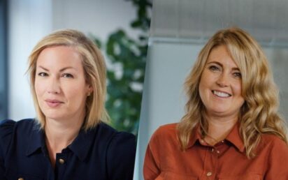 Sam Gregory, co-CEO at Tangerine and Anna Heyes, founder of Active Profile