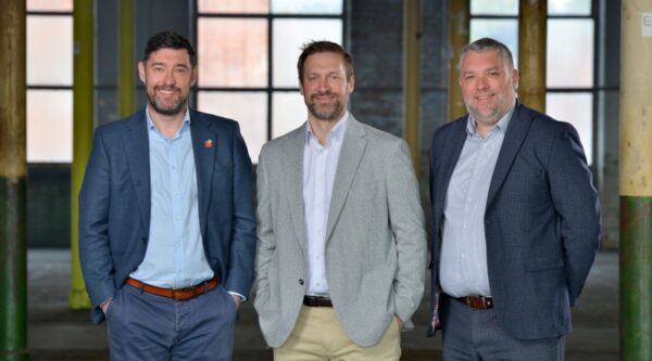 Leonard Curtis CEO Dan Booth, COO David Brown and CFO Paul Birks
