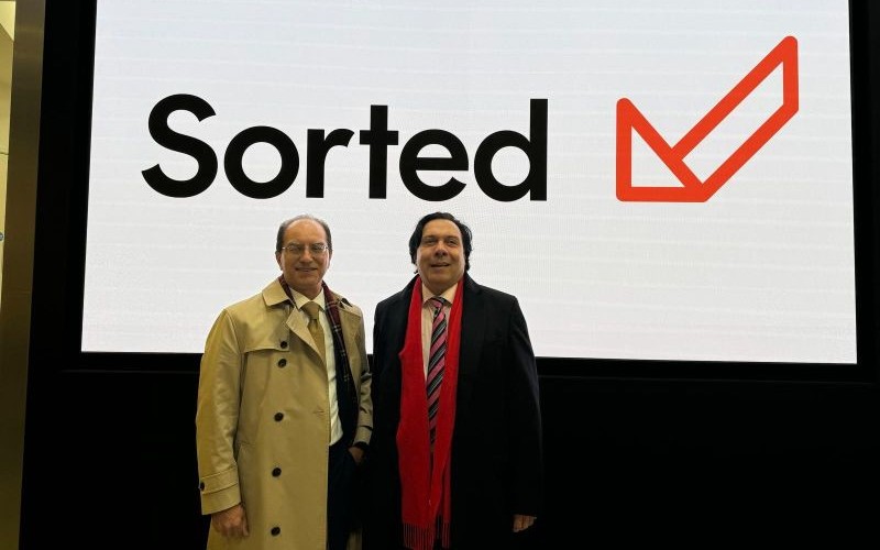 Mahmoud Warriah, right, of Sorted with Kulwarn Nagra