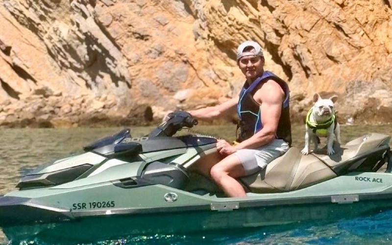 Matt Moulding, CEO, THG on holiday