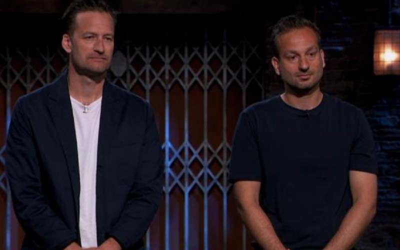 David Parr and Omid Moallemi, co-founders of Prsnt, on Dragons' Den