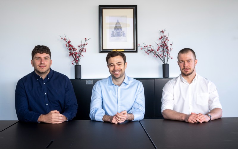 Oscar Hayek, Oliver Quie & Tom Ryan, co-founders of Innerworks