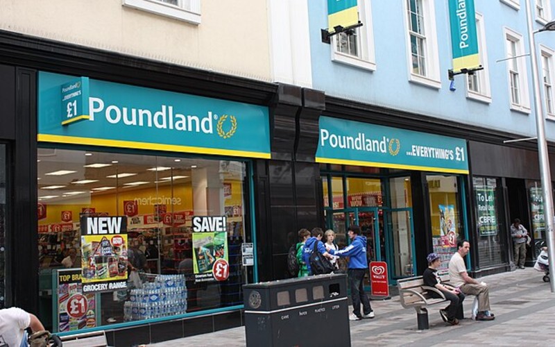 Poundland. Credit: Ardfern