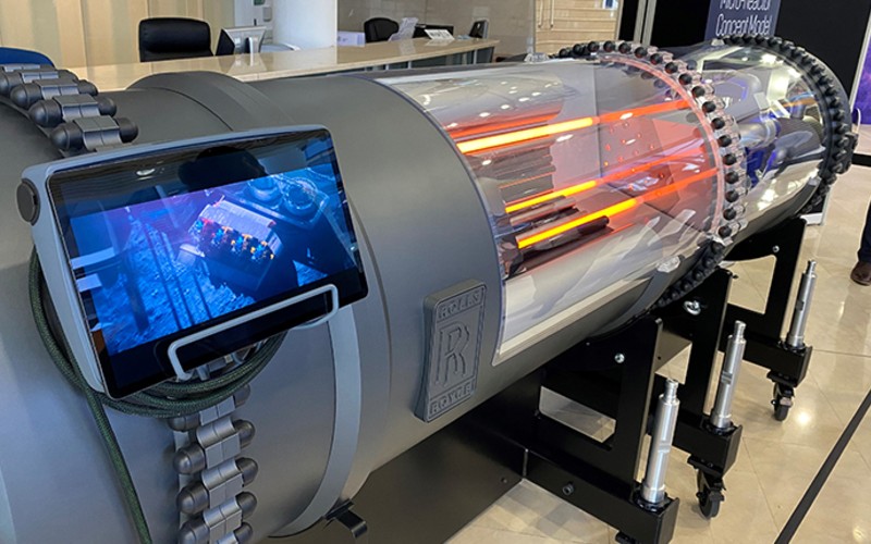 Rolls-Royce unveils Space Micro-Reactor model for Moon exploration