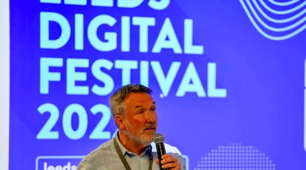 Stuart Clarke MBE, festival director of Leeds Digital Festival