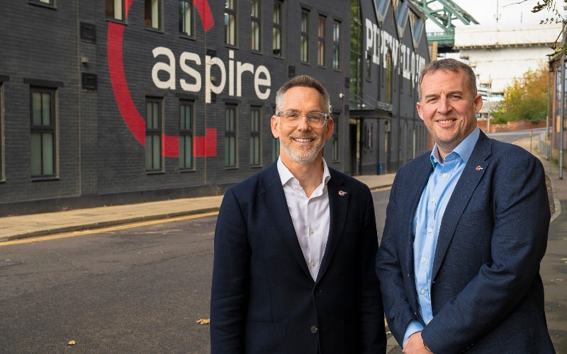 Tom Howard, CFO and Chris Fraser, CEO at Aspire