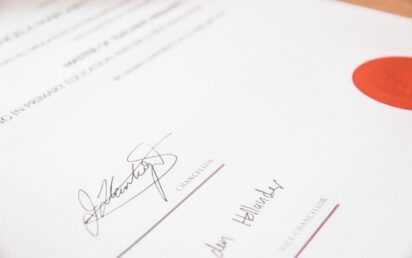 Birth certificate. Credit: Lewis Keegan, Unsplash