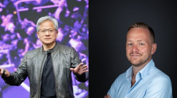 Jensen Huang, NVIDIA CEO and Josh Payne, Nscale CEO