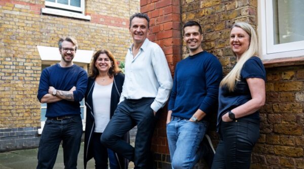 Jerome Le Luel, CEO (centre) and TRIVER leadership team