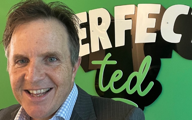 Chris Maguire visited the offices of Perfect Ted 