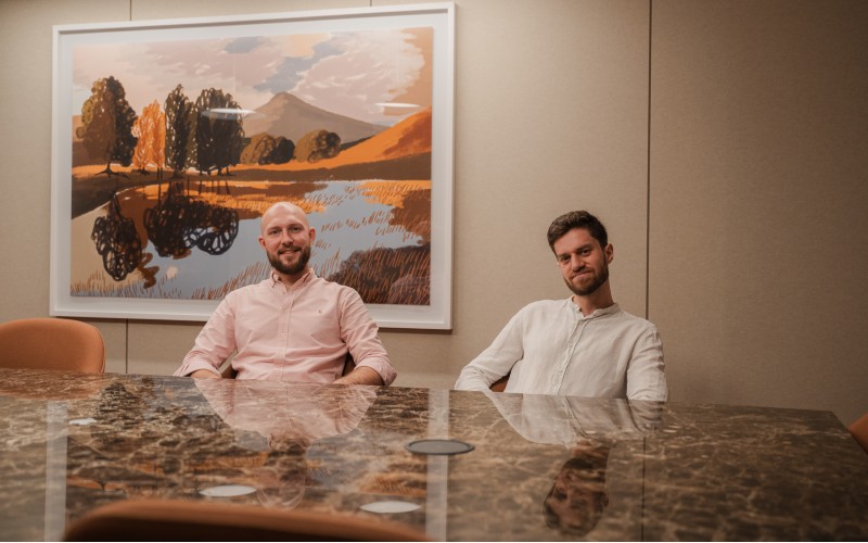 ClaimSorted co-founders Pavel Gertsberg and German Mikulski