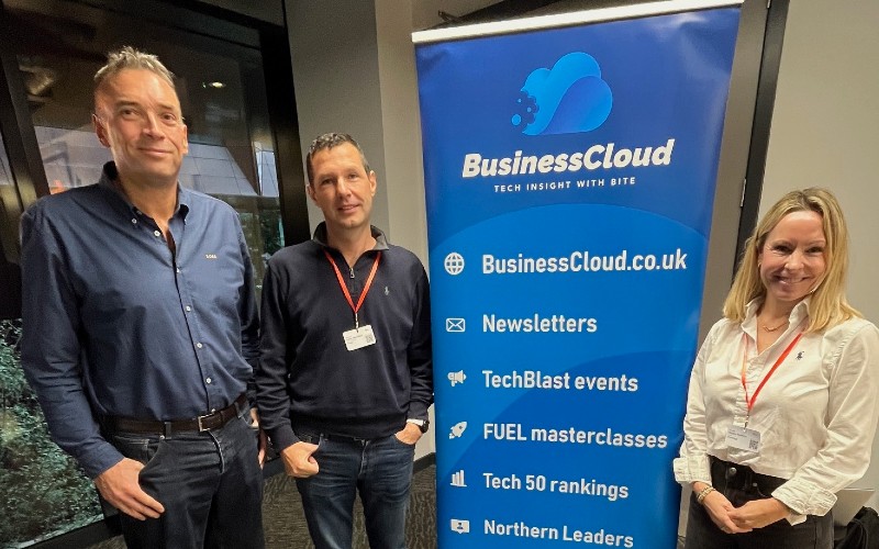 Steve Oliver, Gavin Wheeldon and Hayley Roberts at FUEL Manchester